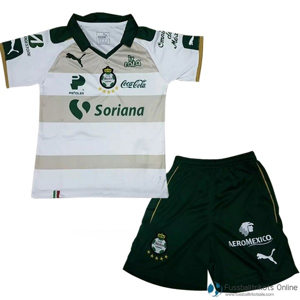 Santos Laguna Trikot Kinder Ausweich 2017-18 Fussballtrikots Günstig